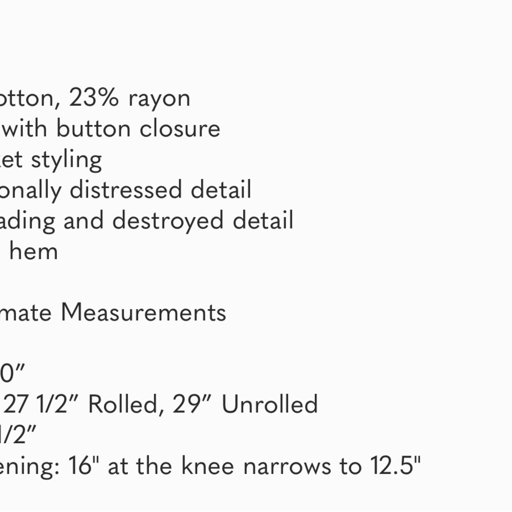 Pistola Presley High Rise Relaxed Roller Denim Jeans in Los Feliz Size 29 - Picture 3 of 6